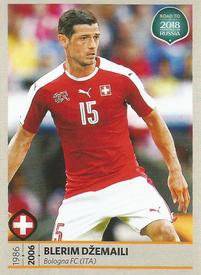 2017 Panini Road To 2018 FIFA World Cup Stickers #219 Blerim Dzemaili Front
