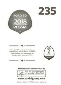 2017 Panini Road To 2018 FIFA World Cup Stickers #235 Marek Hamsik Back