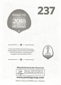 2017 Panini Road To 2018 FIFA World Cup Stickers #237 Ondrej Duda Back