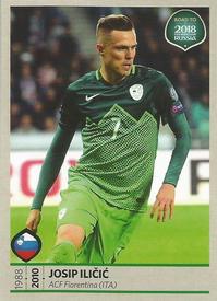2017 Panini Road To 2018 FIFA World Cup Stickers #252 Josip Ilicic Front