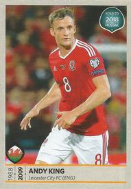 2017 Panini Road To 2018 FIFA World Cup Stickers #266 Andy King Front