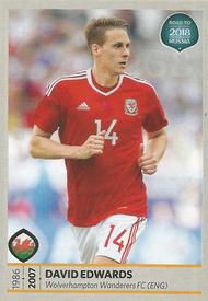 2017 Panini Road To 2018 FIFA World Cup Stickers #268 David Edwards Front