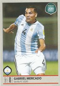 2017 Panini Road To 2018 FIFA World Cup Stickers #277 Gabriel Mercado Front