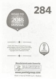 2017 Panini Road To 2018 FIFA World Cup Stickers #284 Angel di Maria Back