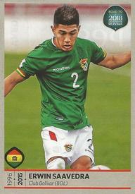 2017 Panini Road To 2018 FIFA World Cup Stickers #294 Erwin Saavedra Front