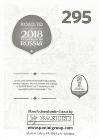 2017 Panini Road To 2018 FIFA World Cup Stickers #295 Walter Veizaga Back