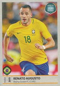 2017 Panini Road To 2018 FIFA World Cup Stickers #315 Renato Augusto Front