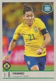 2017 Panini Road To 2018 FIFA World Cup Stickers #319 Firmino Front