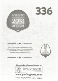 2017 Panini Road To 2018 FIFA World Cup Stickers #336 Eduardo Vargas Back