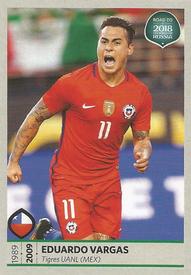 2017 Panini Road To 2018 FIFA World Cup Stickers #336 Eduardo Vargas Front