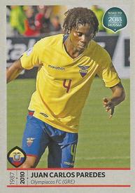 2017 Panini Road To 2018 FIFA World Cup Stickers #357 Juan Carlos Paredes Front
