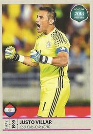 2017 Panini Road To 2018 FIFA World Cup Stickers #369 Justo Villar Front