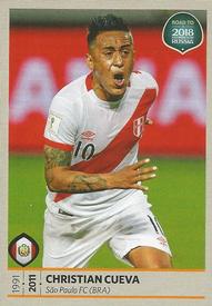 2017 Panini Road To 2018 FIFA World Cup Stickers #395 Christian Cueva Front