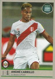 2017 Panini Road To 2018 FIFA World Cup Stickers #398 Andre Carrillo Front