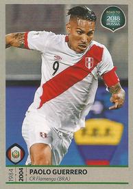 2017 Panini Road To 2018 FIFA World Cup Stickers #400 Paolo Guerrero Front