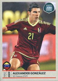 2017 Panini Road To 2018 FIFA World Cup Stickers #403 Alexander Gonzalez Front
