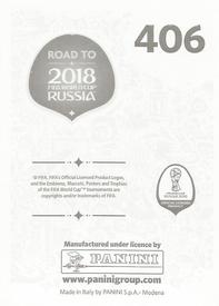 2017 Panini Road To 2018 FIFA World Cup Stickers #406 Mikel Villanueva Back