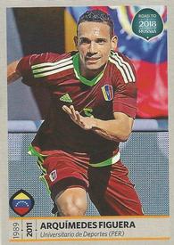 2017 Panini Road To 2018 FIFA World Cup Stickers #408 Arquimedes Figuera Front