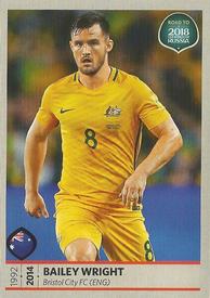 2017 Panini Road To 2018 FIFA World Cup Stickers #439 Bailey Wright Front