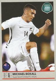 2017 Panini Road To 2018 FIFA World Cup Stickers #467 Michael Boxall Front