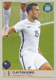 2017 Panini Road To 2018 FIFA World Cup Stickers #474 Clayton Lewis Front