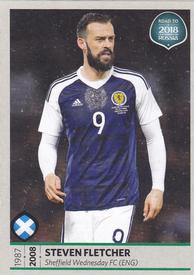 2017 Panini Road To 2018 FIFA World Cup Stickers #527 Steven Fletcher Front