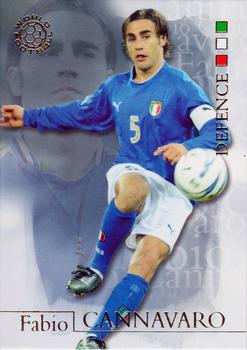 2004 Futera World Football Foil #4 Fabio Cannavaro Front