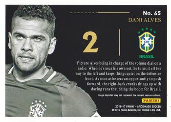 2017 Panini Aficionado #65 Dani Alves Back