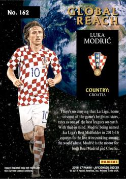 2017 Panini Aficionado #162 Luka Modric Back