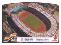 1988 Panini UEFA Euro 88 #24 Rheinstadion Front