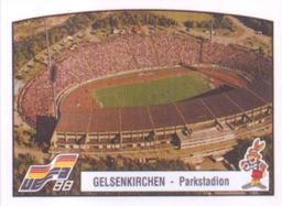 1988 Panini UEFA Euro 88 #28 Parkstadion Front