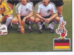 1988 Panini UEFA Euro 88 #48 Team West Germany Front