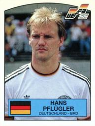 1988 Panini UEFA Euro 88 #58 Hans Pflügler Front