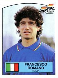 1988 Panini UEFA Euro 88 #93 Francesco Romano Front