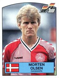 1988 Panini UEFA Euro 88 #110 Morten Olsen Front