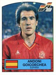 1988 Panini UEFA Euro 88 #136 Andoni Goicoechea Front