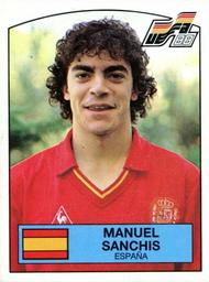 1988 Panini UEFA Euro 88 #137 Manuel Sanchis Front