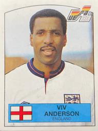 1988 Panini UEFA Euro 88 #163 Viv Anderson Front