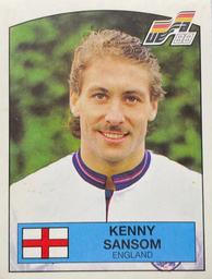 1988 Panini UEFA Euro 88 #167 Kenny Sansom Front