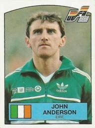 1988 Panini UEFA Euro 88 #189 John Anderson Front