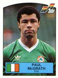 1988 Panini UEFA Euro 88 #193 Paul McGrath Front