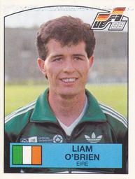 1988 Panini UEFA Euro 88 #197 Liam O'Brien Front