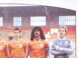 1988 Panini UEFA Euro 88 #208 Team Netherlands Front