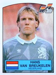 1988 Panini UEFA Euro 88 #214 Hans van Breukelen Front