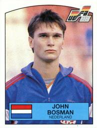 1988 Panini UEFA Euro 88 #229 John Bosman Front