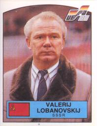 1988 Panini UEFA Euro 88 #240 Valeri Lobanovsky Front