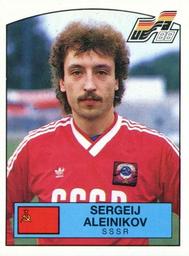 1988 Panini UEFA Euro 88 #252 Sergei Aleinikov Front