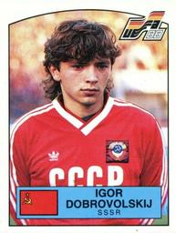 1988 Panini UEFA Euro 88 #256 Igor Dobrovolski Front