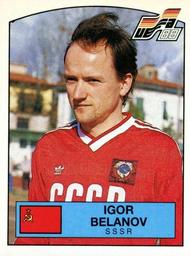 1988 Panini UEFA Euro 88 #258 Igor Belanov Front