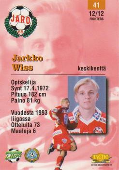 1996 Tactic #41 Jarkko Wiss Back